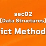 sec02 - dict Methods