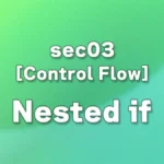 Python Eyecatch Control Flow
