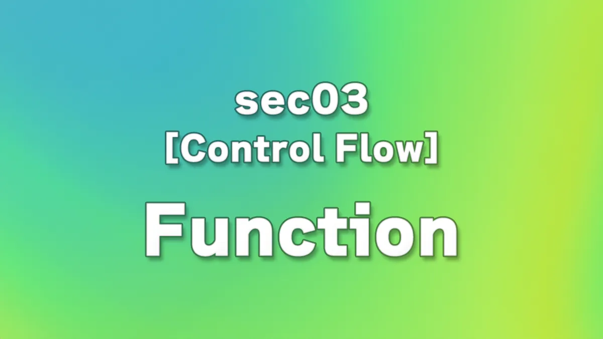 sec03 - Python Functions Explained: Basics and How to Use return
