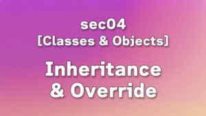 sec04 - Mastering Inheritance in Python: Parent and Child Classes, super(), and Method Overriding