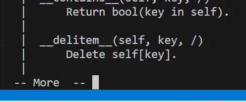 VisualStudioCode_Docstring_More